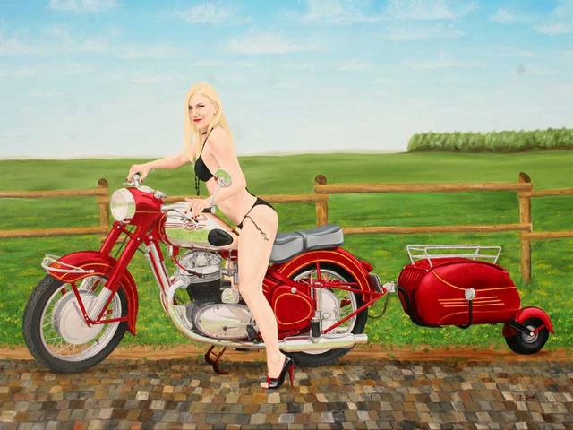 Женский мотокросс